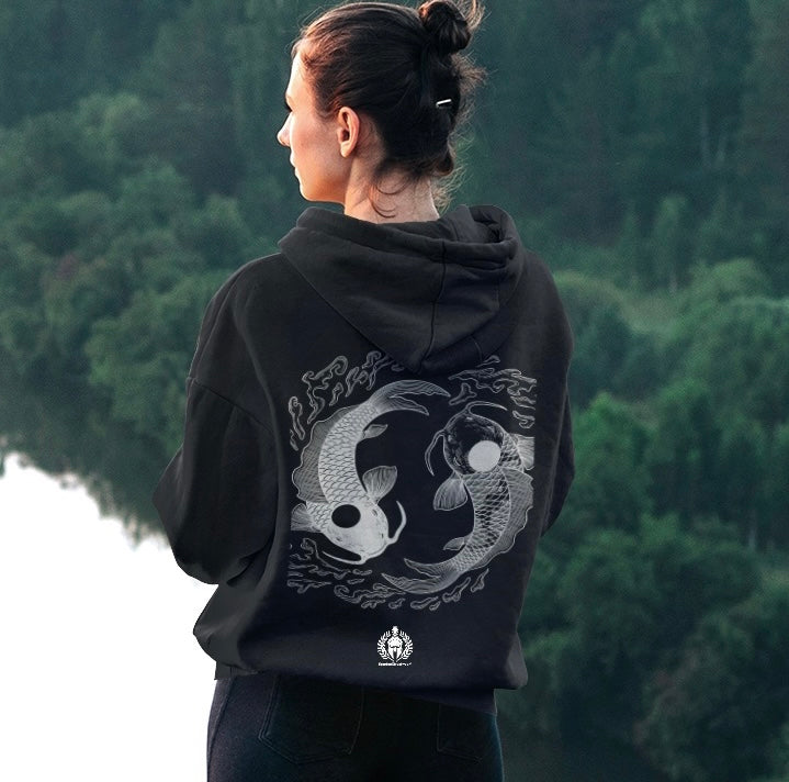 Yin und Yang Organic Hoodie