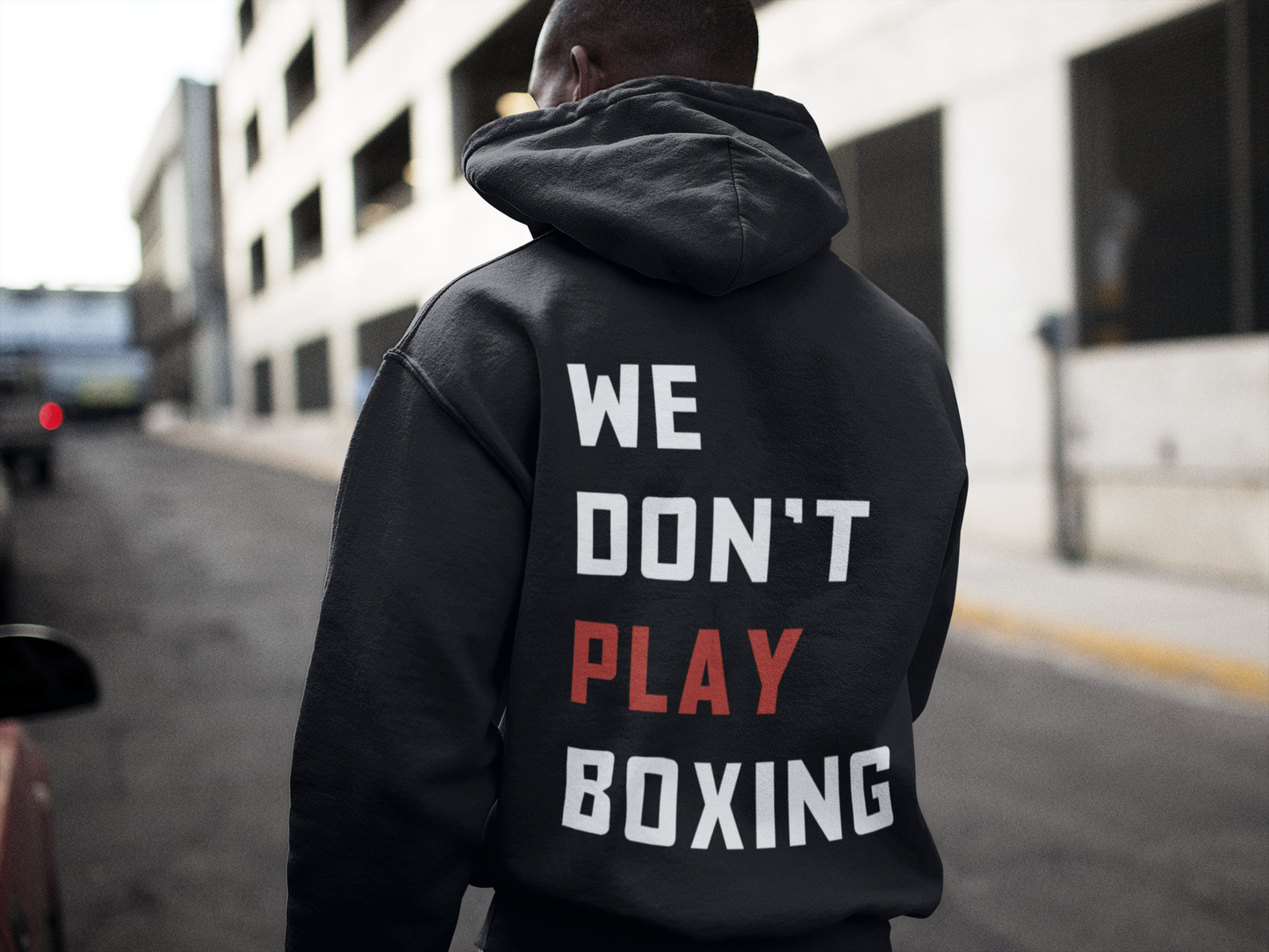 Bluza z kapturem WE'T PLAY BOXING Premium