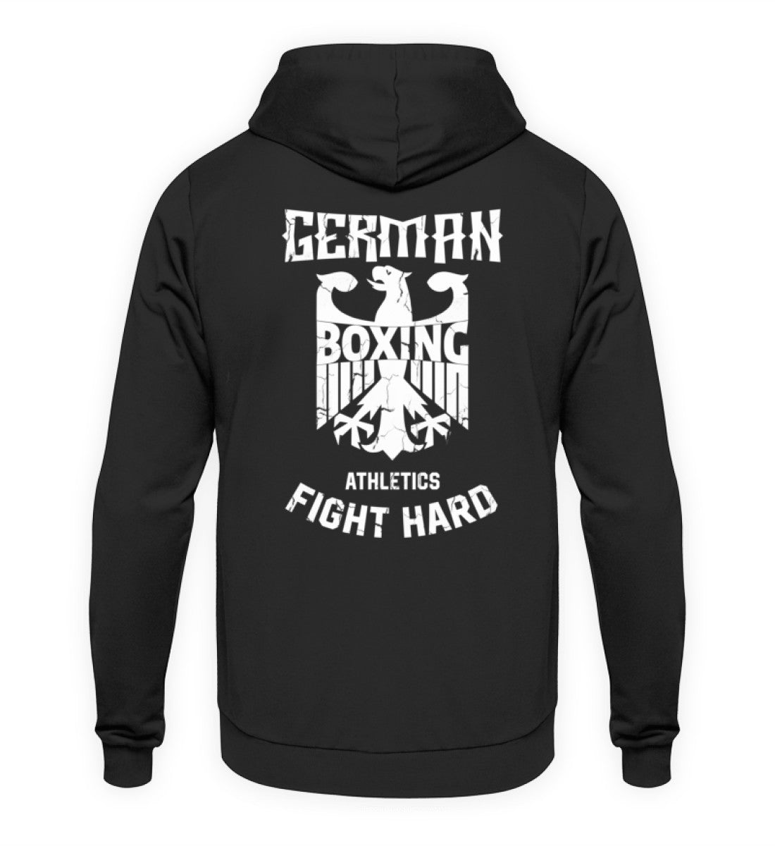 BLUZA Z KAPTUREM NIEMIECKI BOXING ATHLETIC Z NADRUKIEM