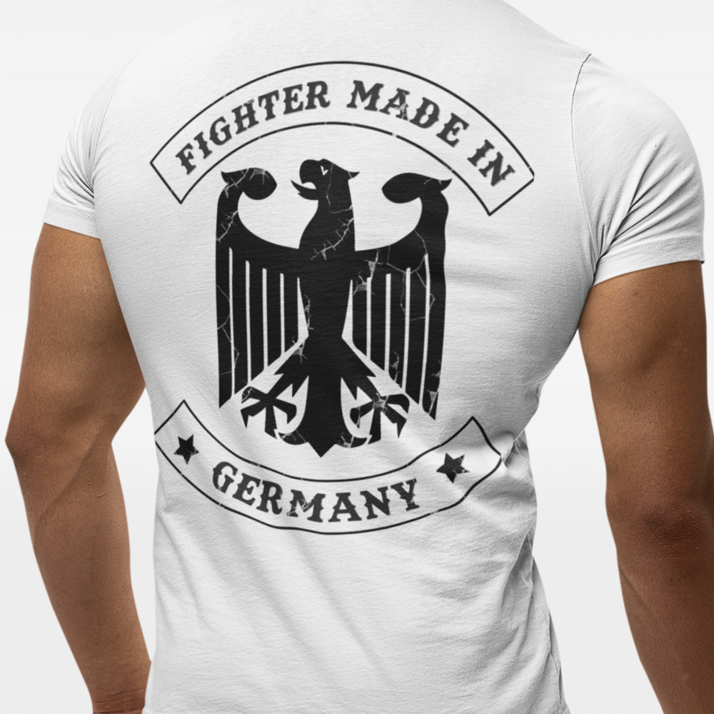 FIGHTER MADE IN GERMANY (BACKPRINT)