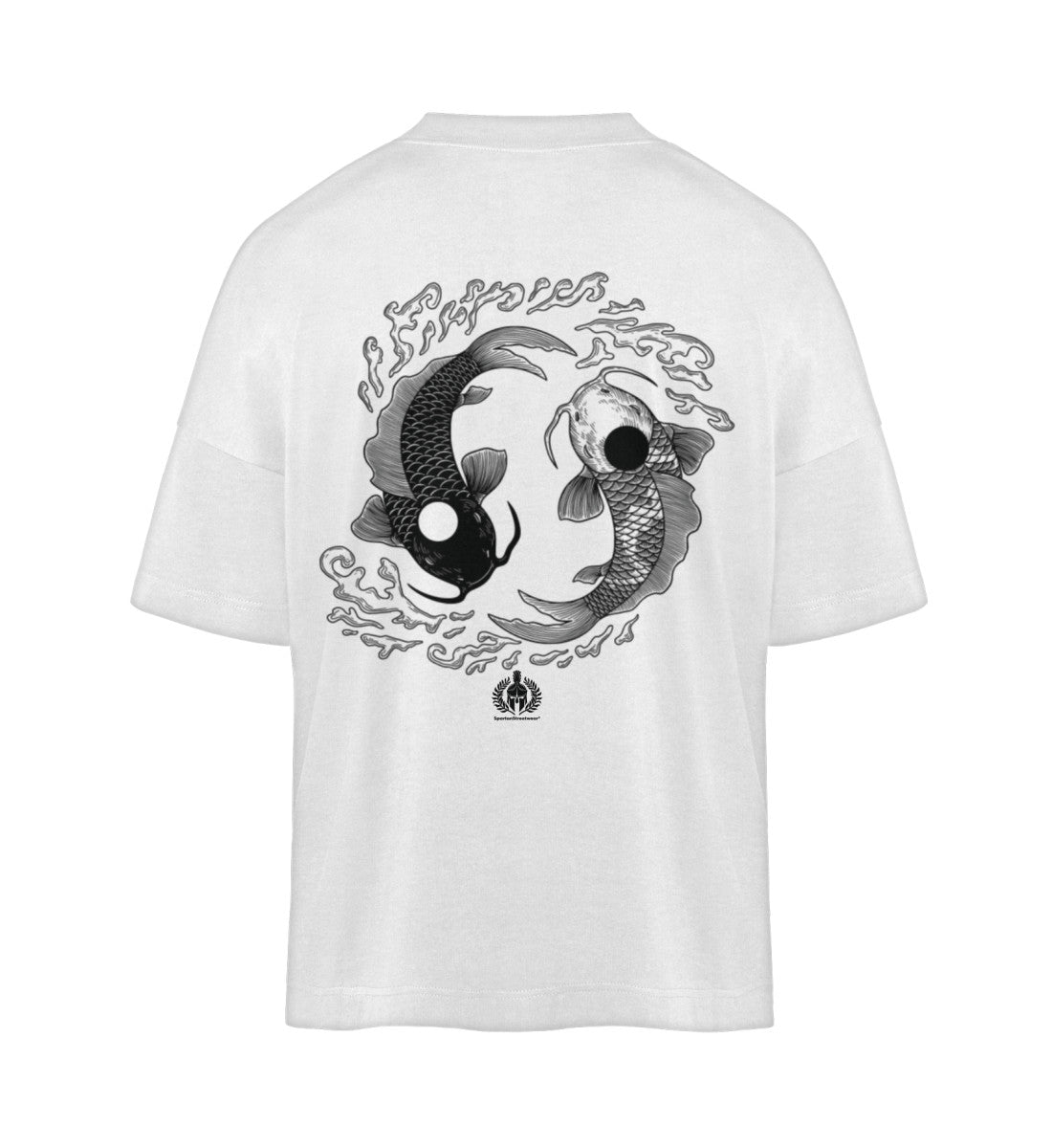 Yin und Yang T-Shirt   - Organic Oversized Shirt